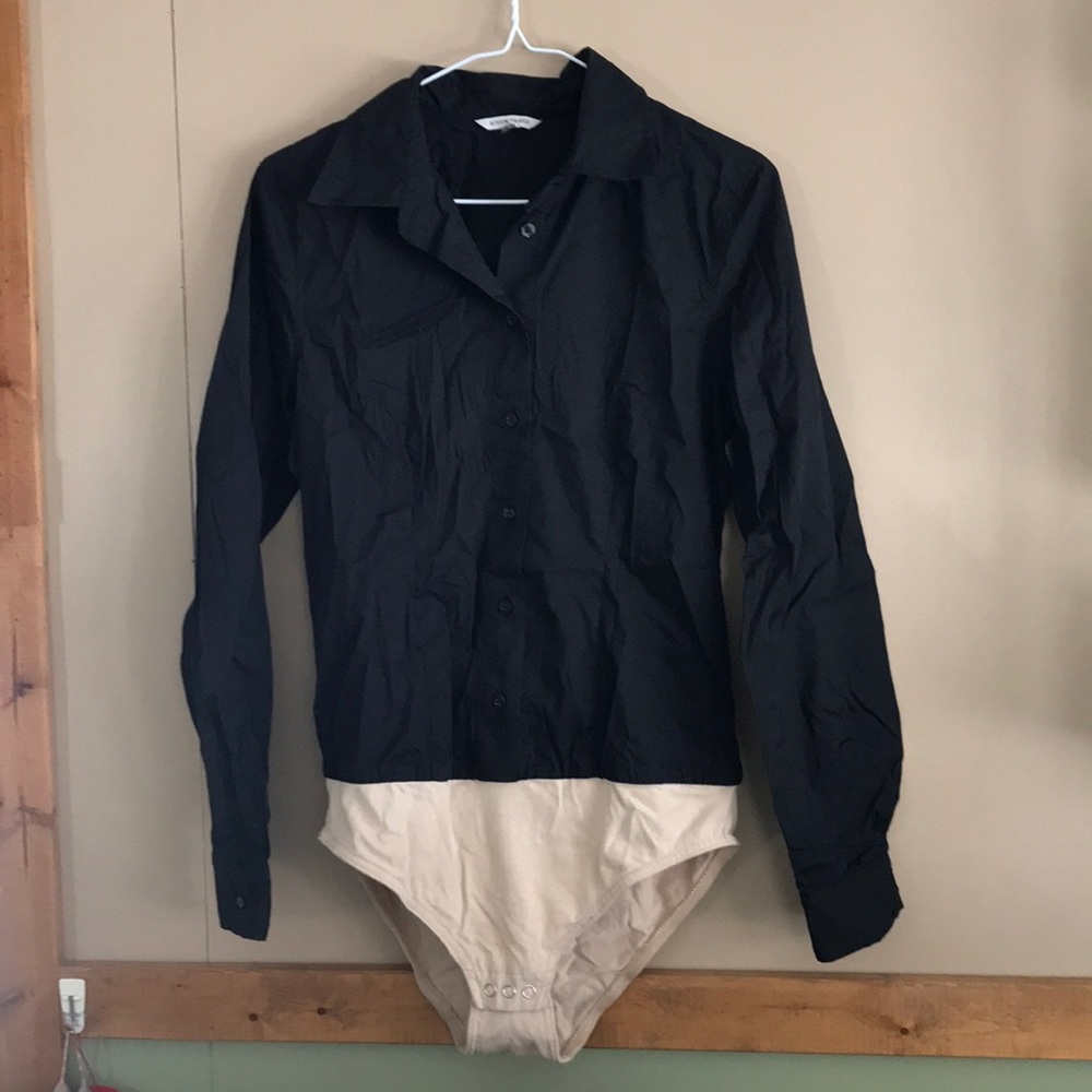 🤑Boston proper button up body suit